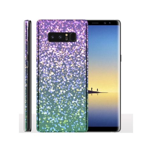 Coque Paillettes Mauves Samsung Galaxy Note 8, Coque De Téléphone N950 Strass