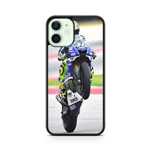 Coque Pour Iphone 12 Pro Silicone Tpu Valentino Rossi Moto The Doctor 46 Gp Racing Biker Ref 214
