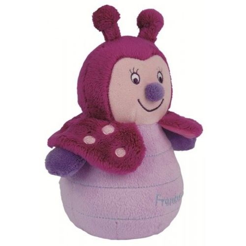 Doudou Et Compagnie Culbuto Coccinelle Mauve Framboiselle