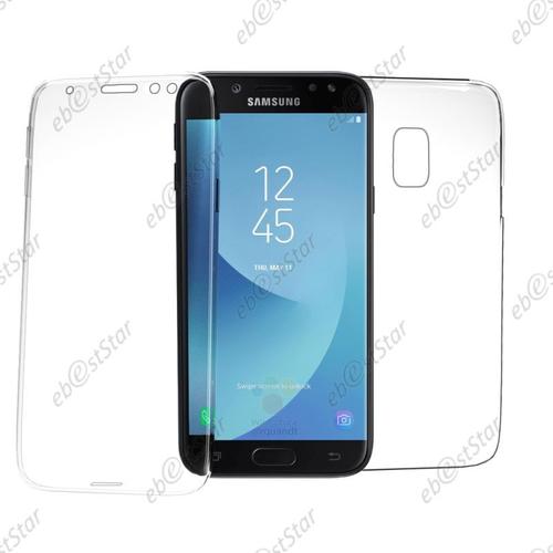 Ebeststar ® Coque Silicone Gel Ultra Fine Intégrale Avant Arrière Pour Samsung Galaxy J5 2017 Sm-J530f, Couleur Transparent [Dimensions Precises De Votre Appareil : 146.2 X 71.3 X 7.9 Mm, Écran 5.2'']