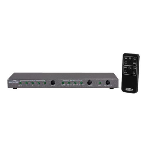 Marmitek Connect 621 UHD - 2.0 - commutateur vidéo/audio - 4 x HDMI - de bureau