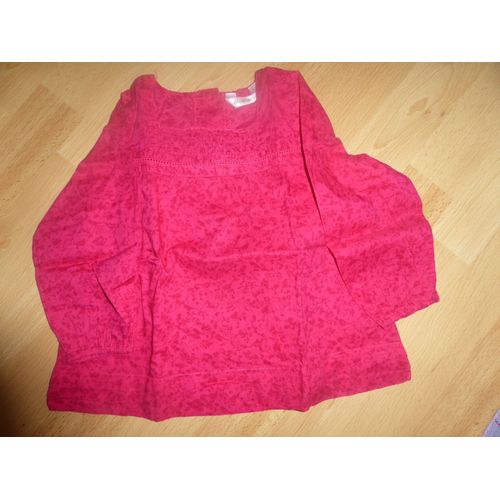 T-Shirt Kidkanaï Coton 2 Ans Rouge