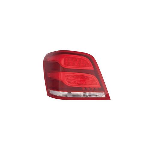 Feu Arrière Gauche Sans Porte Ampoule Avec Clignotant Rouge Et Jaune, Sans Partie Électrique Pour Mercedes Glk X204 De 2012 À 2015