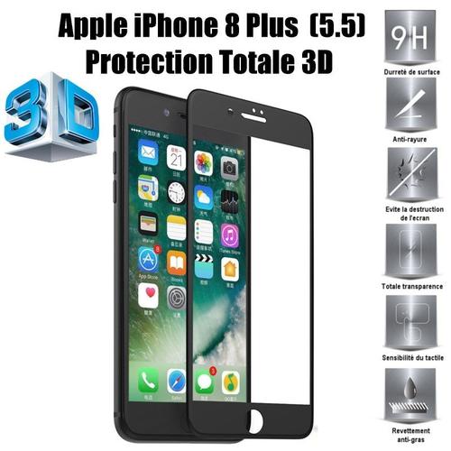 Apple iPhone 8 Plus Vitre protection d'ecran en verre trempé
