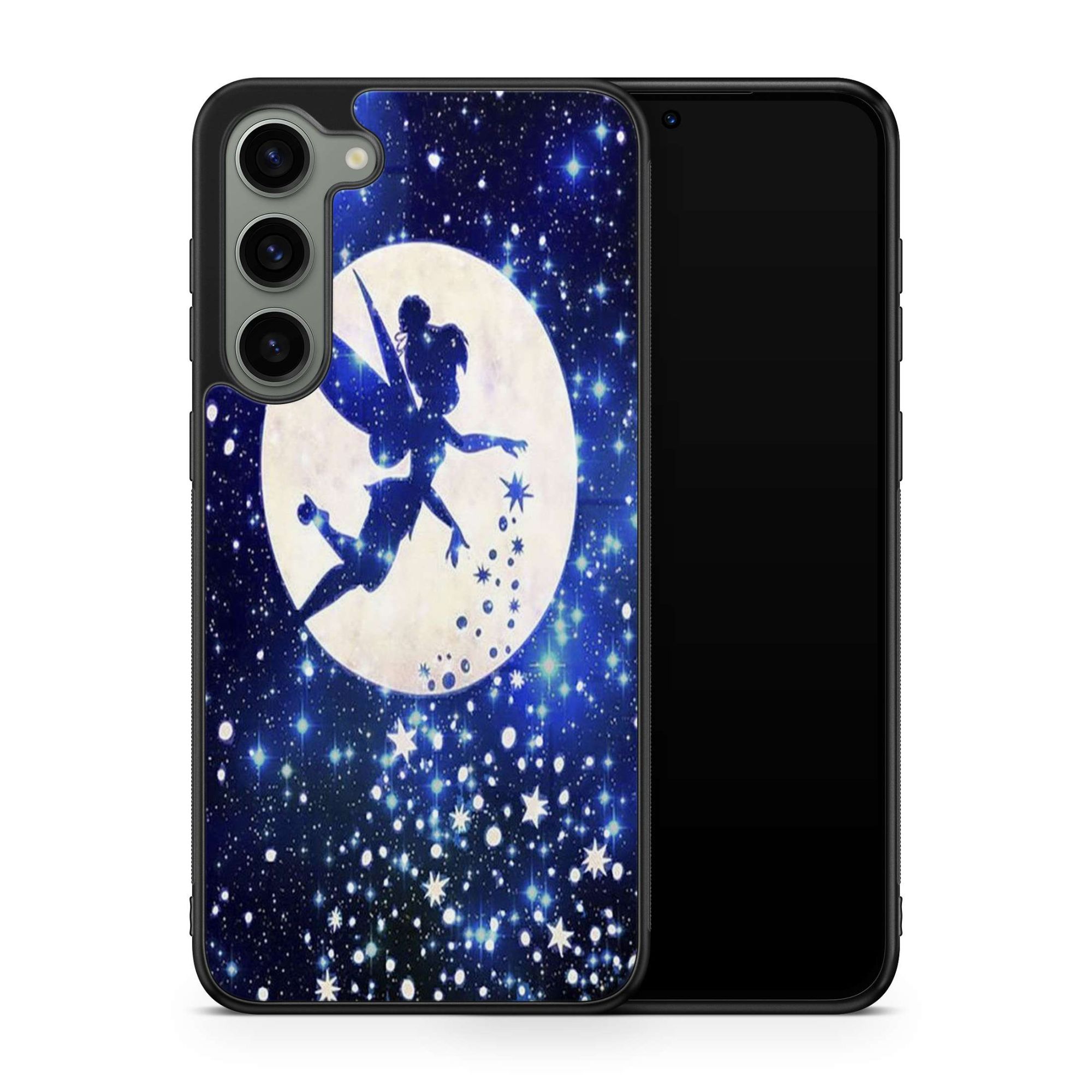 Coque Pour Samsung Galaxy A55 Clochette Disney Fée Tinkerbell Rock Tatoo Ref 1998