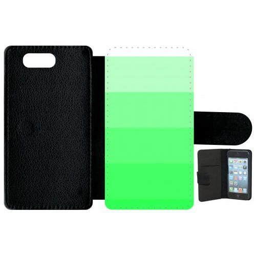 Etui À Rabat Xperia Z3 Compact - Degrad Vert Fluo - Simili-Cuir - Noir