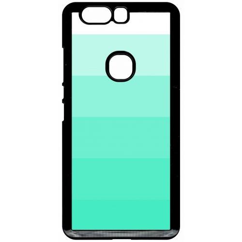 Coque Pour Smartphone - Degrad Vert - Compatible Avec Honor V8 - Plastique - Bord Noir