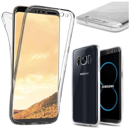 Coque Silicone Gel Pour Samsung Galaxy S8 Plus Housse Etui Intégrale 360