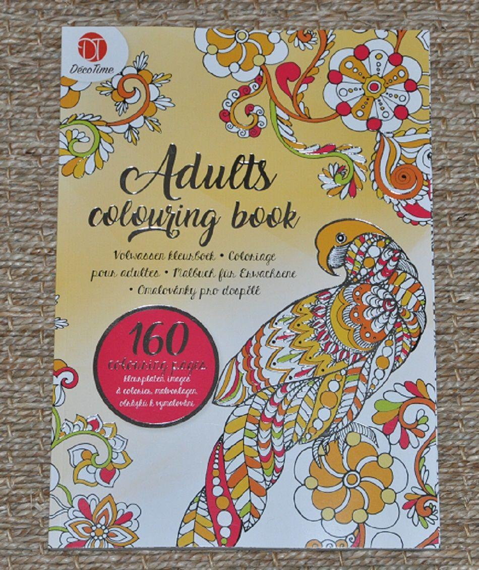 Livre de coloriage adulte - Deco Time - Livre de coloriage pour adultes -  160 pages 