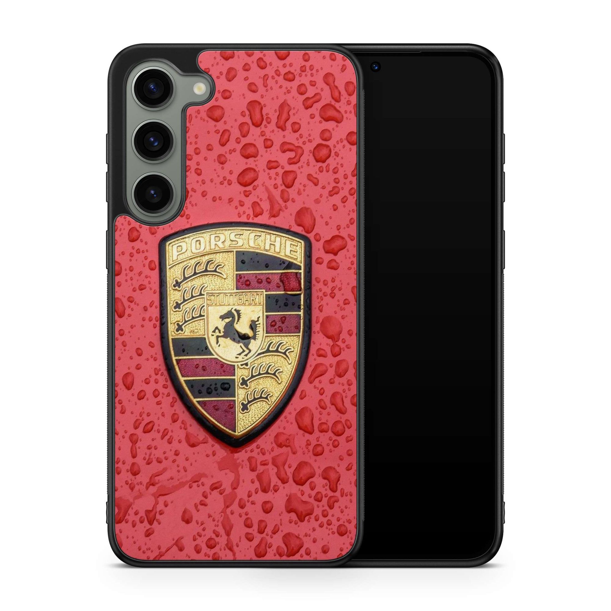 Coque Pour Samsung Galaxy A14 Silicone Tpu Ferrari Bmw Car Voiture Luxe Course Amg Ref 1997