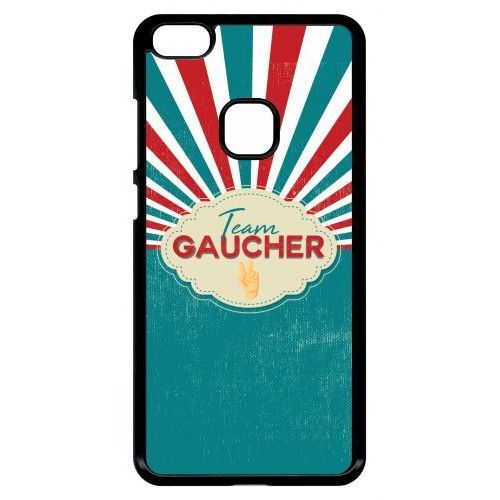 Coque Pour Smartphone - Team Gauchers - Compatible Avec Huawei P10 Lite - Plastique - Bord Noir