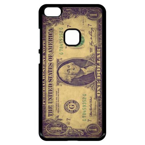 Coque Pour Smartphone - Un Dollar - Compatible Avec Huawei P10 Lite - Plastique - Bord Noir