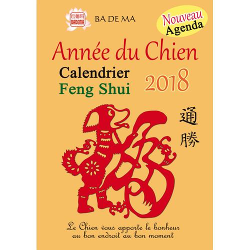 Calendrier Feng Shui 2018 - Année Du Chien