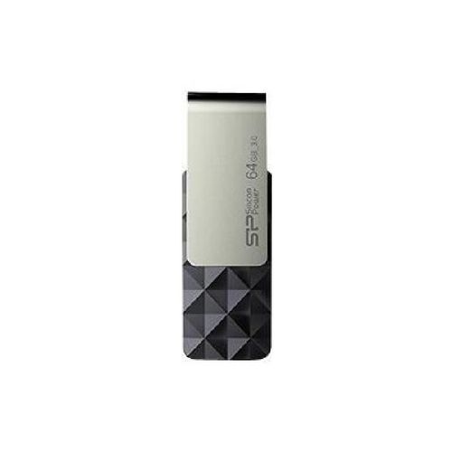 Silicon Power USB-Stick 64GB USB3.0 B30 Blac k, SP064GBUF3B30V1K