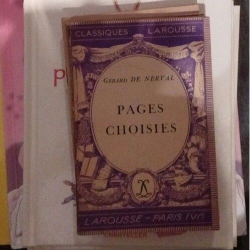 Pages Choisies Gérard De Nerval