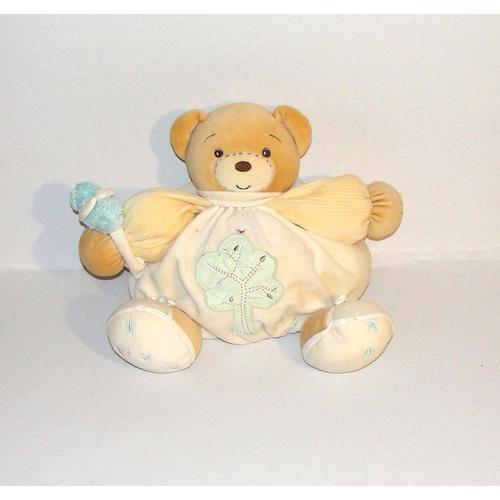 Ours Boule Kaloo Arbre Oiseau Doudou Peluche Ourson Boule Nature