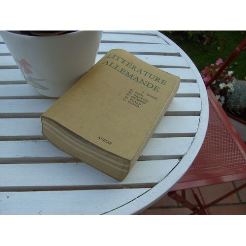 Histoire De Littérature Allemande