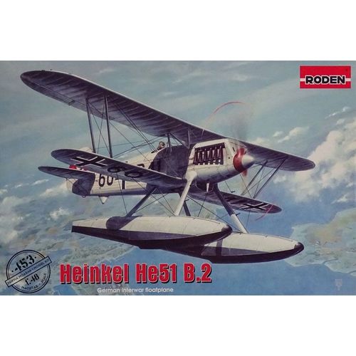Maquette Avion : Heinkel He51 B.2-Roden
