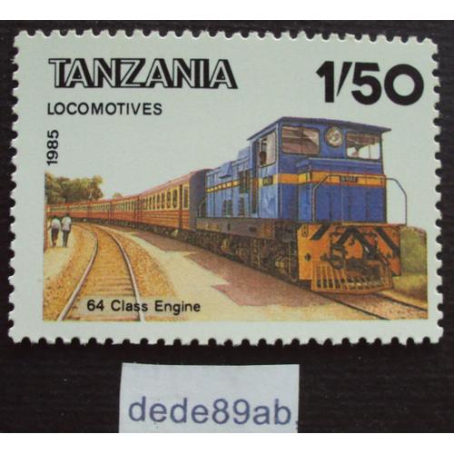 Tanzanie..  1/50 Tanzania . Locomotives : 64 Class Engine . Neuf Avec Gomme.