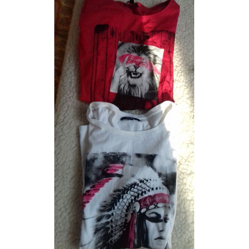 T-Shirt Kiabi Coton 34 Multicolore