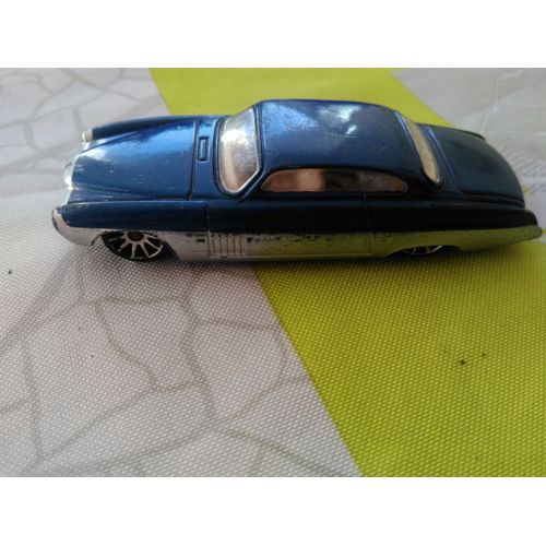 Voiture Miniature Berline Cadillacfis'd &chip'd 2002 Mattel Hotwheels Bleu Marine Collectionneur-Mattel-Mattel