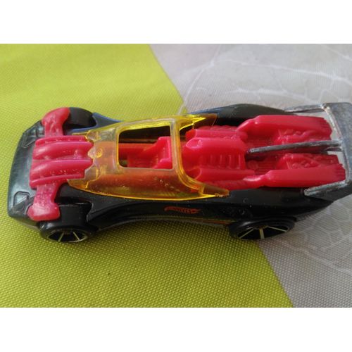 Voiture Miniature Sport Formule 1  Flathead Fury Mattel 1166 V 2392 Noir Et Rouge Hotwheels-Hot Wheels