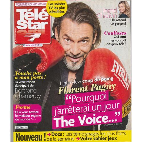 Télé Star N°2060 - 21/03/2016 - Pagny/ Chauvin/ Dicaprio/ Milot/ Koh-Lanta/ Perrin Bertrand Chameroy