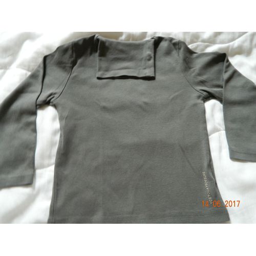 Sous-Pull Ycc214 Coton 5 Ans Gris