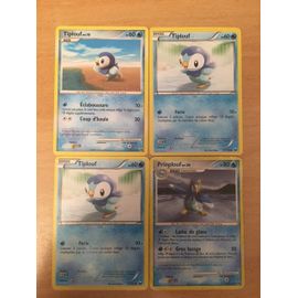 2x Tiplouf 60pv (27/108) + Prinplouf 80pv (44/100) + Tiplouf 60pv (71/100) Pokemon