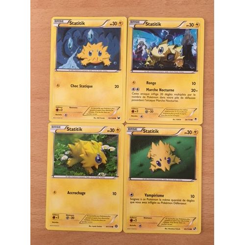 Statitik 30pv (41/114) + Statitik 30pv (42/108) + Statitik 30pv (26/119) + Statitik 30pv (45/114) Pokemon