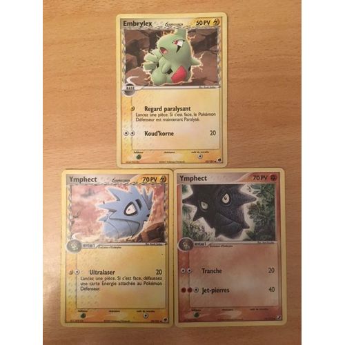 Embrylex 50pv (52/101) + Ymphect 70pv (70/115) + Ymphect 70pv (59/101) Pokemon