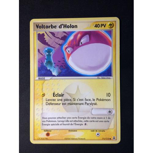 Voltorbe D'holon 71/113 Set Ex Espece Delta Fr