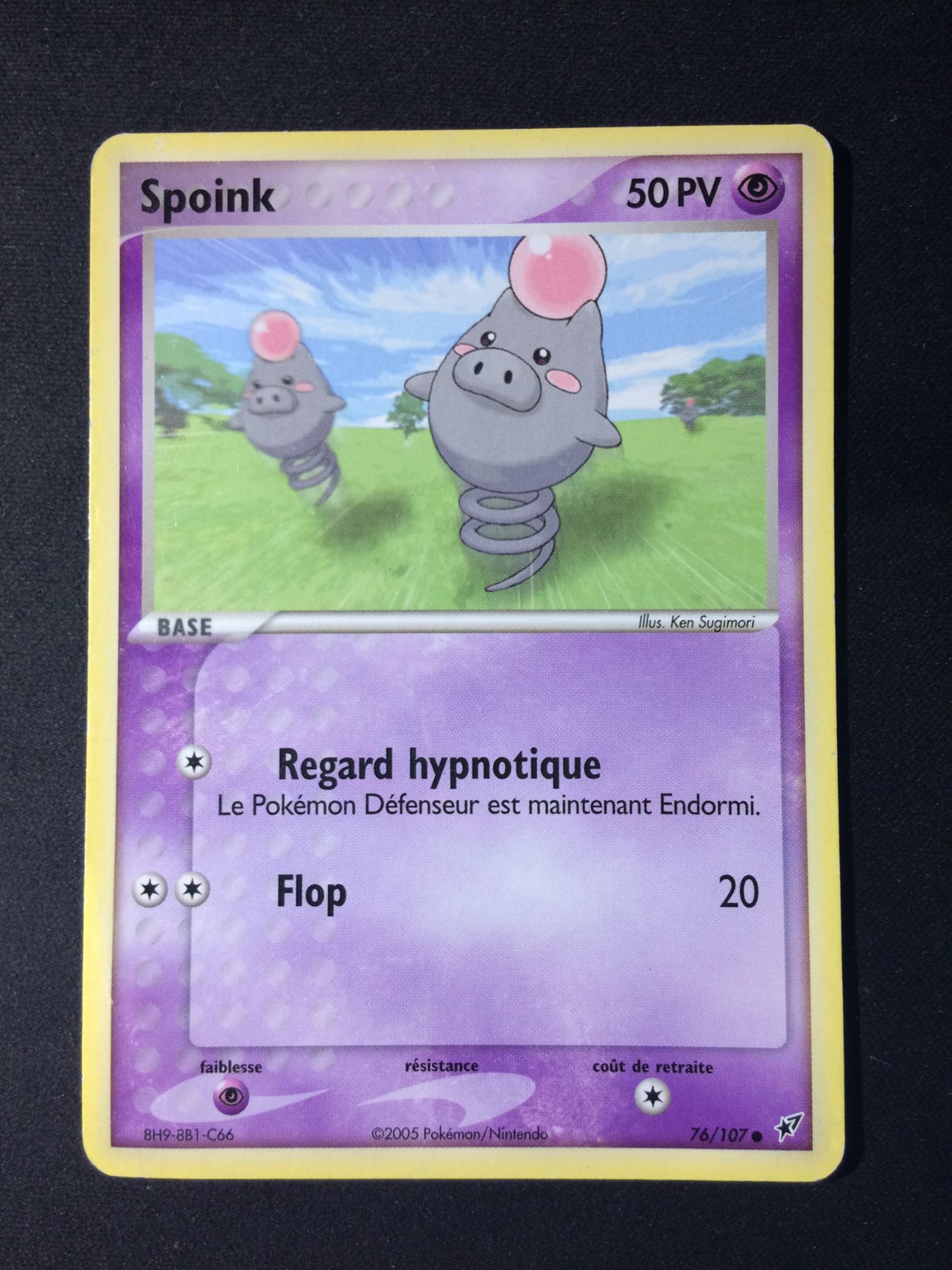 Spoink 76/107 Set Ex Deoxys Fr