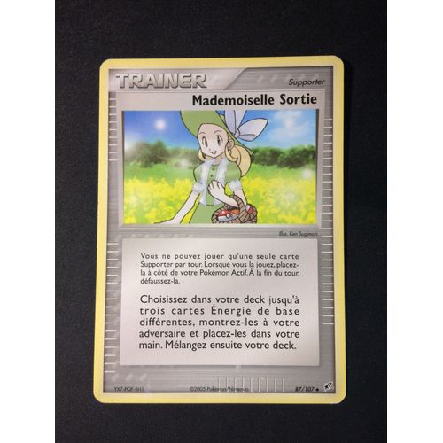Mademoiselle Sortie 87/107 Set Ex Deoxys Fr