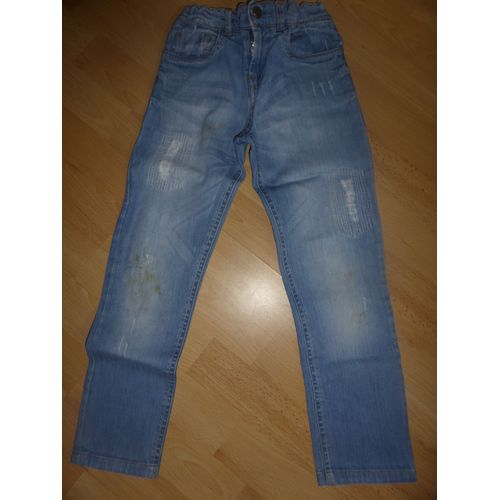 Jean 3 Suisses Coton 6 Ans Bleu