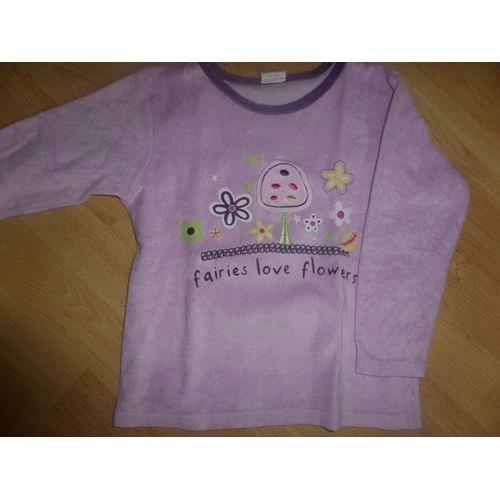 Pyjama Pas De Marque Coton 4 Ans Violet