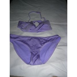 Maillot De Bain C&a 80% Nylon,20% Élasthanne 40 Violet