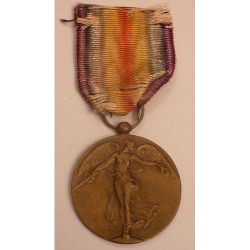 Médaille Interalliée De La Victoire 1914-1918 (Belgique) Ref M376