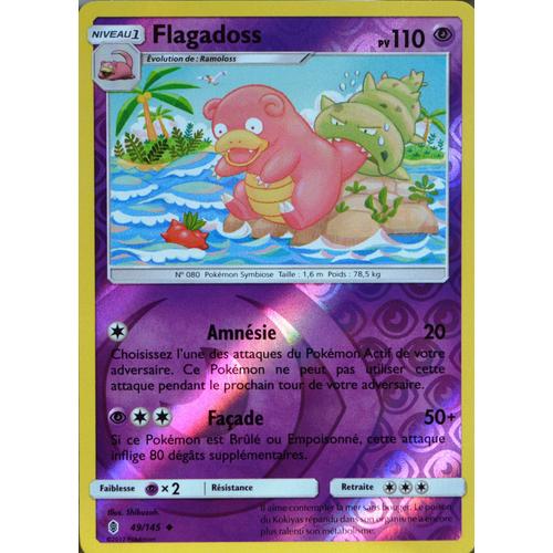 Carte Pokémon 49/145 Flagadoss 110 Pv - Reverse Sl2 - Soleil Et Lune - Gardiens Ascendants Neuf Fr