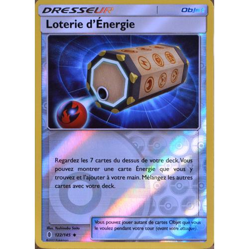 Carte Pokémon 122/145 Loterie D'energie Sl2 - Soleil Et Lune - Gardiens Ascendants Neuf Fr