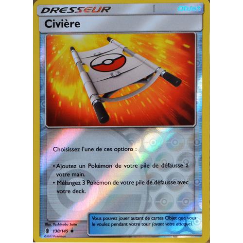 Carte Pokémon 130/145 Civière