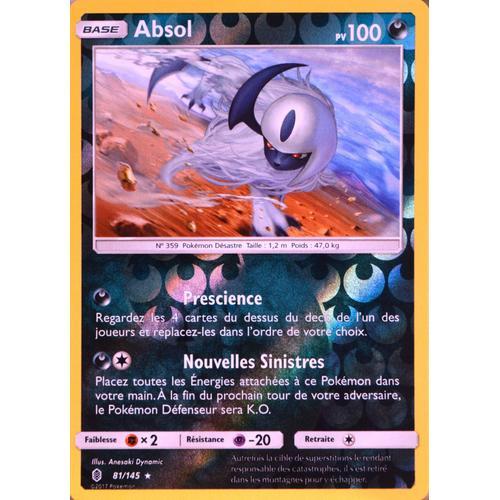 Carte Pokémon 81/145 Absol 100 Pv - Holo Reverse