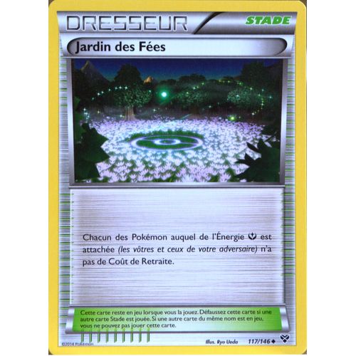 Carte Pokémon 117/146 Jardin Des Fées Xy Neuf Fr