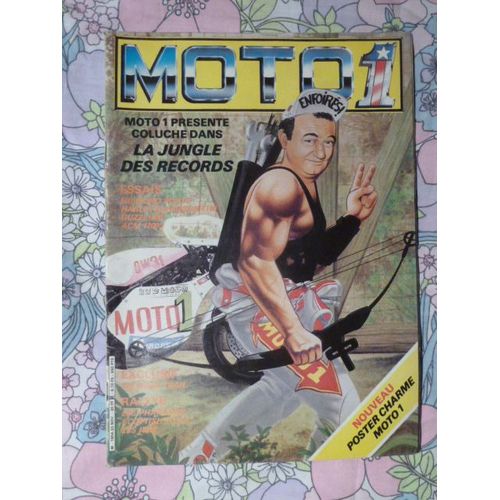  Moto 1 Magazine N°33-Revue Novembre 1985- Coluche Record N°11-125 Guzzi Trail-Motard Bike Motorrad-Harley 1100-Guzzi 1000-500 Yamaha Sarron-Acm Motos-Side Car Krauser-Rallye Pharaons-Took Took Thaï