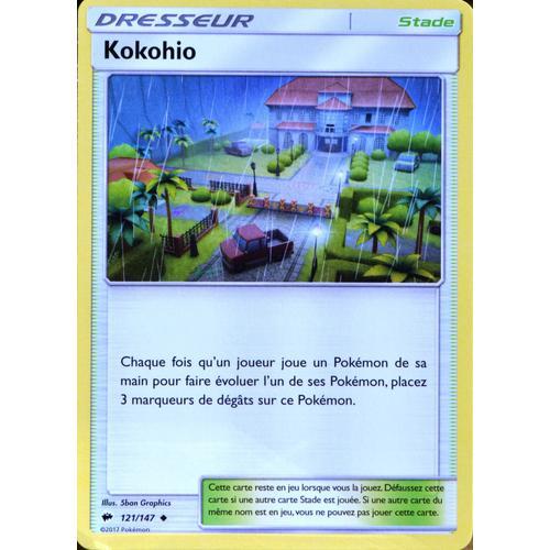 Carte Pokémon 121/147 Kokohio