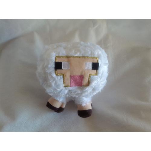 Minecraft - Bébé Mouton - Peluche - 18 Cm