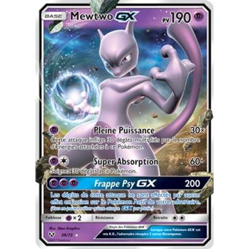 Mewtwo Gx Légendes Brillantes 39/73