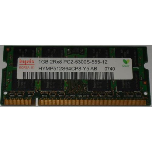  Hynix Universal 1GB 2Rx8 PC2-5300S-555-12