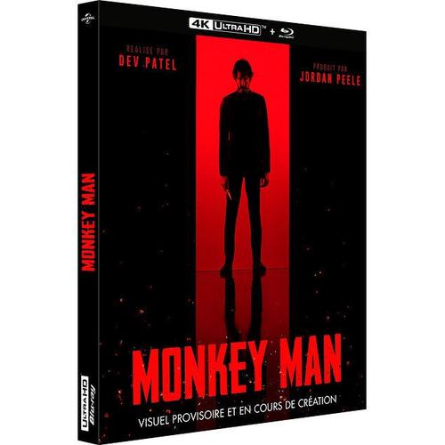 Monkey Man - 4k Ultra Hd + Blu-Ray