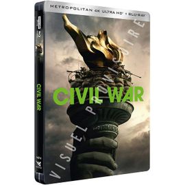 Civil War - 4k Ultra Hd + Blu-Ray - Boîtier Steelbook Limité